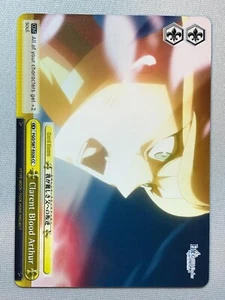 Weiss Schwarz Clarent Blood Arthur FGO/S87-E026 CC NM/M - Picture 1 of 1