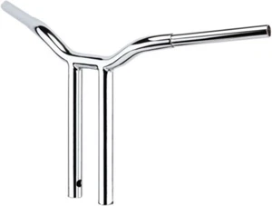 LA Choppers 1 1/4" Chrome Kage Fighter 14" T Bars Straight Handlebars Harley FXD - Picture 1 of 1