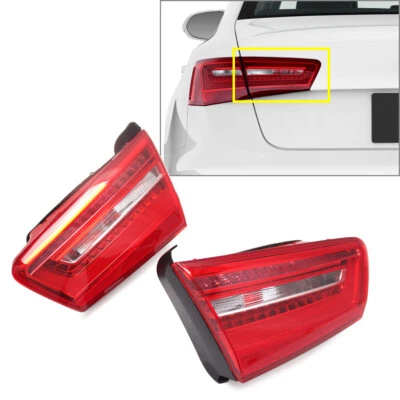 Inner Tail Turn Signal Light Rear Brake Warning Lamp For Audi A6 C7 2012-2018 - Image 1 of 4