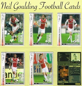 PANINI (JAPAN) ☆ WCCF - INTERCONTINENTAL CLUBS 2012-2013 ☆ Cards #129 to #256