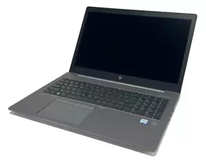 HP ZBook 15u G6 15" Laptop i5 8th Gen 256GB SSD 12GB RAM Win11 (BH) C - Picture 1 of 7
