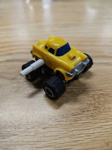 Vintage McDonalds Wind Up Toy Monster Truck Style Yellow Hot Rod Car ¿ - Picture 1 of 6