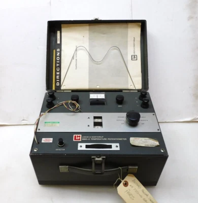 LEEDS & NORTHRUP 8693-2 TEMPERATURE POTENTIOMETER PARTS ONLY - Image 1 of 4
