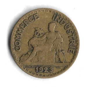 1923 France 50 Centimes World Coin - KM# 884 - Picture 1 of 2