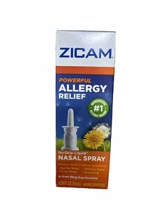 Zicam Powerful Allergy Relief No-Drip Liquid Nasal Gel 0.50 Fl Oz EXP: 03/2026 - Picture 1 of 1