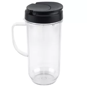 22 oz Tall Cup with To-Go Lid Replacement Part Magic Bullet 250W MB1001 Blenders - Picture 1 of 5