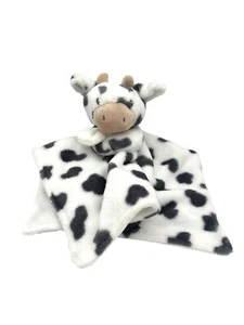 Carter’s Black and White Spotted Cow Lovey Blanket 2021  Clean Ready Use - Picture 1 of 6