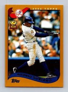 Alfonso Soriano 2002 Topps #95 Rookie Cup (5) Cards NM or Better - Picture 1 of 10