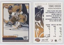 2003-04 Pacific Complete Red /99 Tomas Vokoun #412