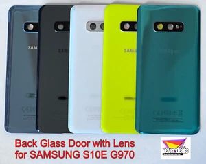 Battery Cover Glass Back Housing Rear Door Replace For Samsung Galaxy S10E G970 - Picture 1 of 6