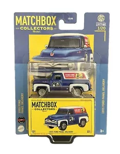 2024 Matchbox Collectors Premium 1955 Ford Panel Delivery 1/20 Blue - Picture 1 of 2