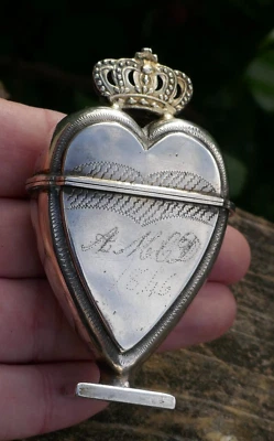 Hormiga. Vinagreta/hovedvandsaeg de plata fina 800 escandinava del siglo XVIII/XIX Foto 1 de 4