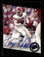 1999 Press Pass Autographs #11 Troy Edwards