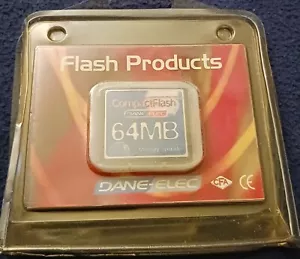 DANE-ELEC 64MB Compact Flash - Picture 1 of 3