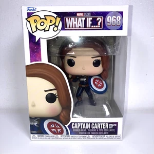Funko Pop! Captain Carter Stealth Suit Vinyl Figur #968 What If? Marvel Studios - Bild 1 von 7