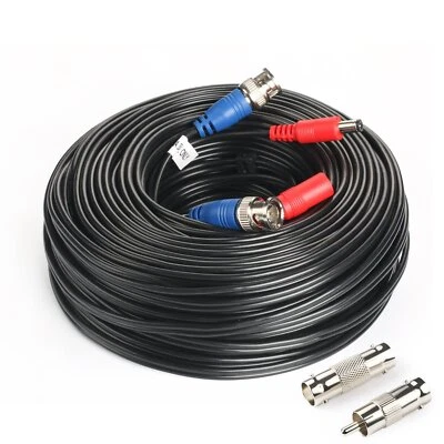 200Feet BNC Vedio Power Cable Camera Video BNC Cable Wire Cord for Surveillance - Image 1 of 4