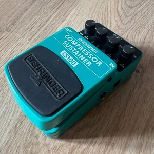 Behringer CS100 Compressor Sustainer – Pedale Compressore per Chitarra - Imagen 1 de 4