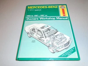 MERCEDES-BENZ 190 & 190E HAYNES MANUAL 1983-1987 PETROL inc. FUEL INJ. - Picture 1 of 3