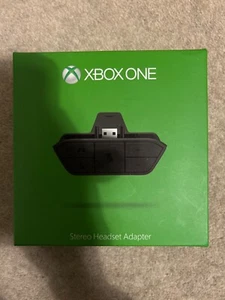 MICROSOFT XBOX ONE STEREO HEADSET ADAPTOR MODEL NUMBER 1626 IN BOX - Picture 1 of 5