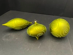 Plastic Lime Green Ornaments - Picture 1 of 2