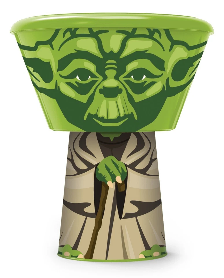 Disney Parks Star Wars YODA 3 piezas Juego de Comida Apilable con PLATO TAZÓN TAZA NUEVO Foto 1 de 2
