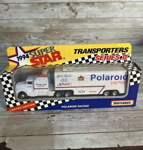 Matchbox 94 Super Star Transporters Series II Polaroid Racing 46 Shawna Robinson - Picture 1 of 3