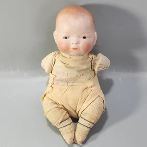 Bye-Lo Baby Doll Grace Putnam vintage 10" testa di moro tedesca panno corpo braccia rotte - Foto 1 di 19