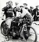 Harley Davidson Motorcycle Racing Team Early Days Vintage 8x10 IMPRESSION PHOTO
