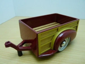REMORQUE WOODY rouge 1/18 CHEVROLET MASTER - Imagen 1 de 3