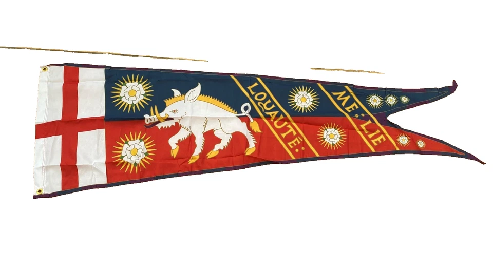 6.5ft x 2.29ft 200 cm x 70cm Royal Standard Richard III England Medieval Flag - Image 1 of 1