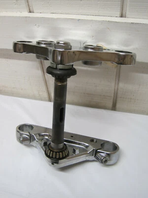 OEM Suzuki Triple Tree Upper Lower Clamps off 2006 Boulevard S50 VS800 #U6457 - Image 1 of 4