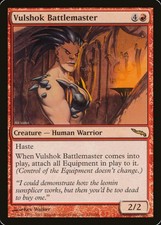 MTG - Vulshok Battlemaster - Mirrodin - X1 - (LP) - FREE SHIPPING