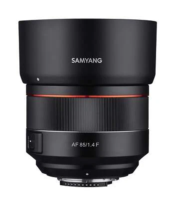 Samyang 85mm F1.4 AF High Speed Full Frame Telephoto (Nikon F) - Image 1 of 4