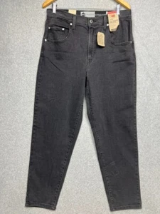 90s Y2k Sliver Tab Levis High Waisted Mom Jeans Denim Tapered Womens 31 X27 - Picture 1 of 13