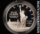 1986-S Ellis Island Commemorative Silver Dollar- Lustrous Gem Proof #SDC