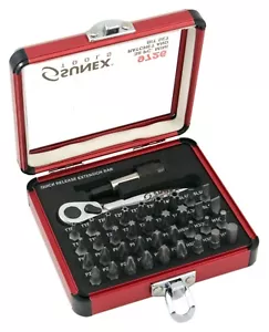 Sunex Tools 9726 - 38 Piece Mini Ratchet and Bit Set with Aluminum Storage Case - Picture 1 of 8