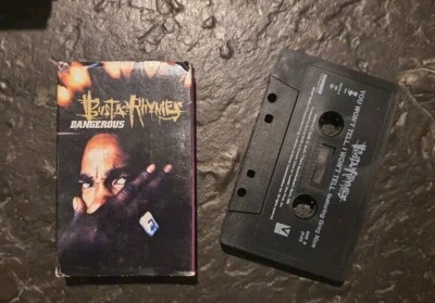 MEGA RAR VINTAGE 90s KASSETTE RAP HIP HOP BUSTA RHYMES DANGEROUS SINGLE TAPE - Bild 1 von 2