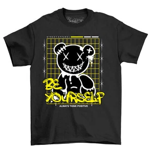 Bearstreet1-21 "Beary" Adorable Funny Teddy Bear T-shirt - 100% Cotton, Unisex P - Picture 1 of 35