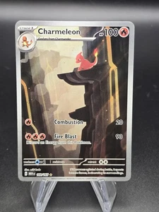 Pokémon TCG Charmeleon 169/165 Sv: Scarlet & Violet 151 Holo Illustration Rare - Picture 1 of 2