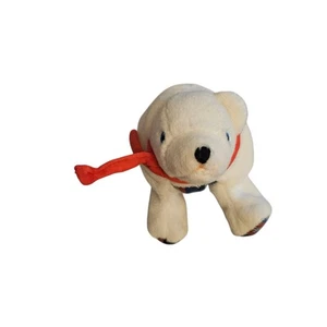Gymboree Bär Sitzsack Teddy Polar Plüsch kariert Füße klein - Bild 1 von 4
