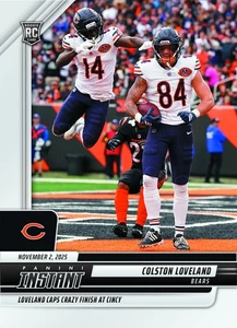 202526 Panini Instant NFL #193 Colston Loveland RC 1st Career NFL TD PRESALE - Picture 1 of 2