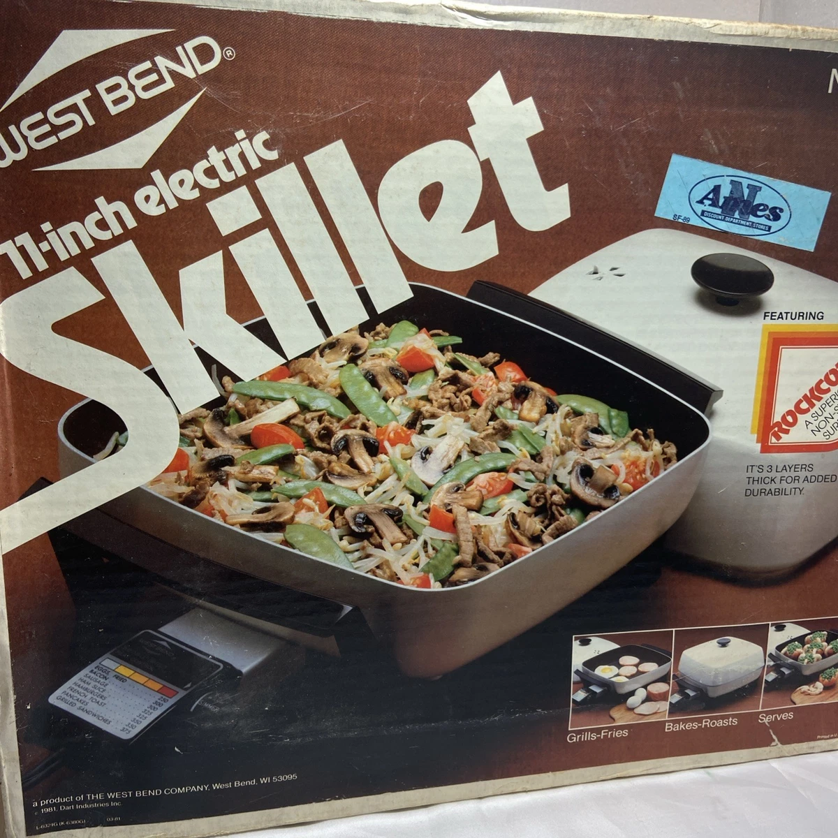 West Bend Electric Skillets for sale | eBay