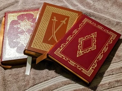 Easton Press Book Lot 3 The Red Badge Of Courage, Portrait Of A Lady, Talisman Foto 1 de 4