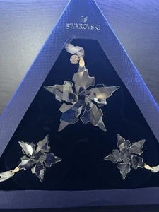 Juego de adornos de cristal Swarovski edición anual 2021 - Juego de 3 piezas - Imagen 1 de 2