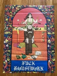 Universal Poster Corp. F*** 1972 cartel de tareas domésticas movimiento feminista de mujeres LEER - Imagen 1 de 11