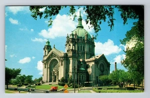 St. Paul MN-Minnesota Historic 1915 St. Paul Cathedral Vintage Souvenir Postcard - Picture 1 of 2