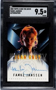 2000 Topps X-Men The Movie Autograph Famke Janssen as Jean Grey Auto SGC 9.5 - Picture 1 of 2