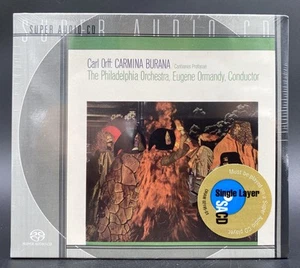 CARL ORFF Carmina Burana RARE OUT OF PRINT SACD SUPER AUDIO DISC NEW/SEALED - Foto 1 di 4