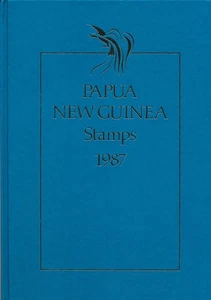 Papua New Guinea: 1987 Post Office Year Collection Stamp Album MUH Cat value $75 - Picture 1 of 6