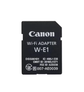 Canon OEM Wi-Fi Adapter Card W-E1 (1716C001) For Canon 5DS, 5DSR, 7D Mark II - Picture 1 of 1